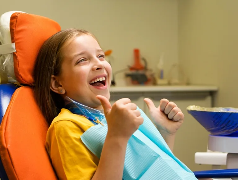 Regular dental checkups for children